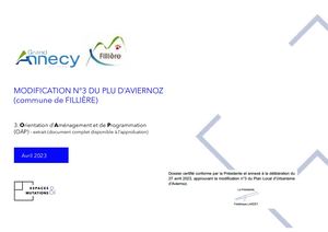 5 Orientations D'Aménagement Et De Programmation (OAP).