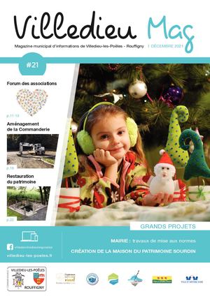 Magazine Municipal Villedieu Mag N° 21 Décembre 2021