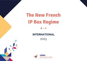 The New French Ip Box Regime 2023