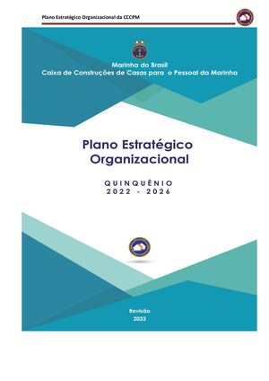 Plano Estratégico Organizacional 2022-2026