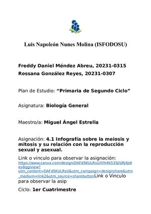 4.1 Infografía Sobre La Meiosis Y Mitosis Y Su Relación Con La Reproducción Sexual Y Asexual (1)