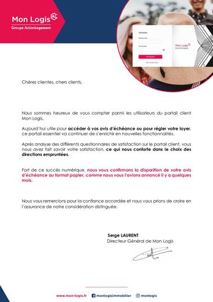 Courrier d'information