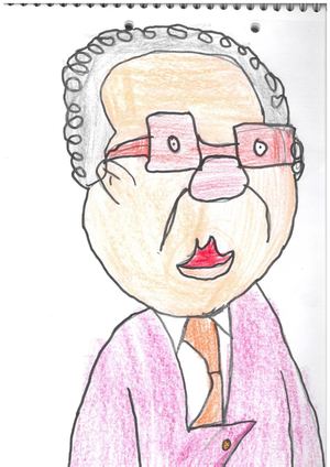 Caricaturas Francisco  Fernández  Del Riego 3º B