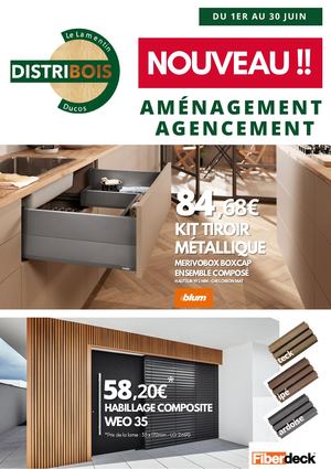 Catalogue Distribois Agencement & aménagement Juin