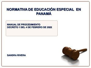 Manual De Procedimiento de Educación Inclusiva