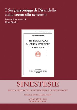 Rivista Sinestesie Xxiii 14a Bozza Cover