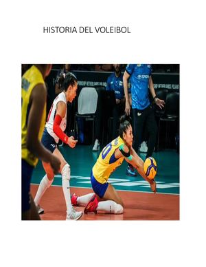 Historia Del Voleibol