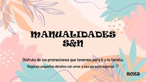 Manualidades S&n