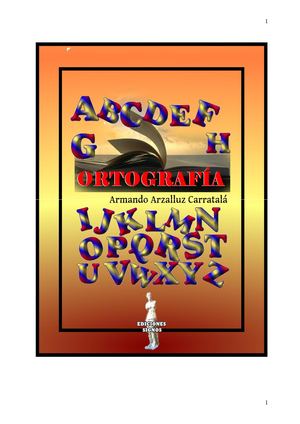 Folleto De Ortografía
