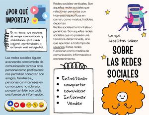 Folleto Informativo Autismo Juvenil Azul