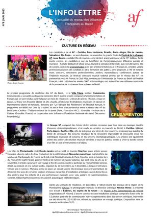 Infolettre #8 - L'actualité Des Alliances Françaises Au Brésil