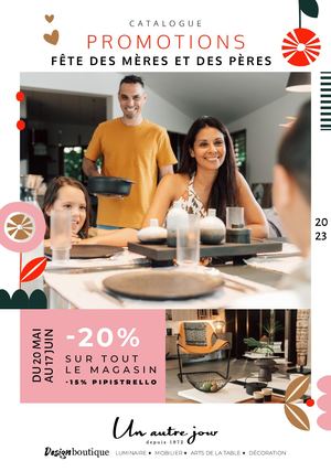 Catalogue Fête des Mères, Fête des Pères