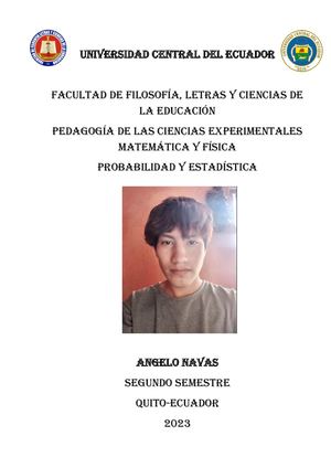Calaméo - Probabilidad Y Estadistica