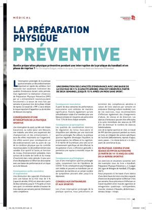 La préparation physique préventive