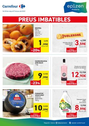 CARREFOUR EPIZEN - PREUS IMBATIBLES - 05.23