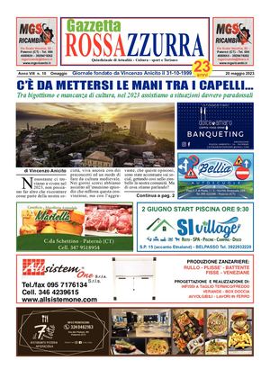 Gazzetta Rossazzurra 20 5 2023 Anno Viii N 10