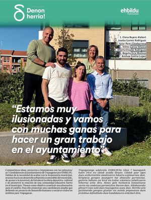 KANDIDATURA 2023-2027 Trapagaran denon herria