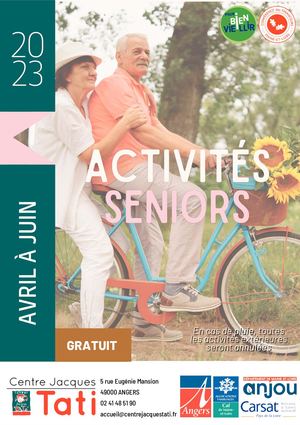 Livret Seniors Avril à Juin 2023