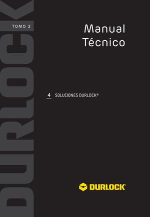 Durlock - Manual Técnico - Tomo 2