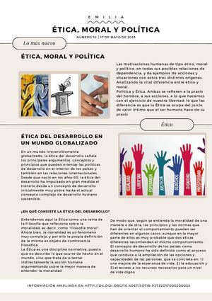 Ética, moral y política