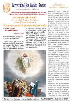 20230521 Domenica Ascensione A