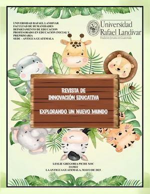 REVISTA DE INNOVACION EDUCATIVA