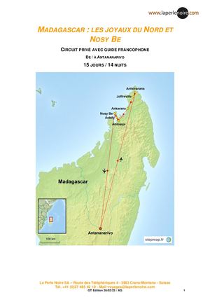 Les joyaux du Nord et Nosy Be