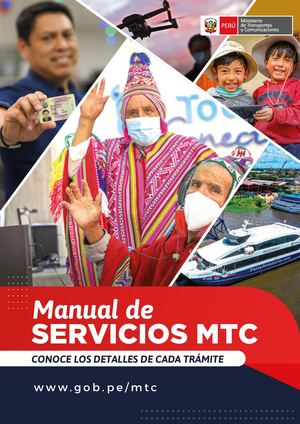 Manual de servicios MTC