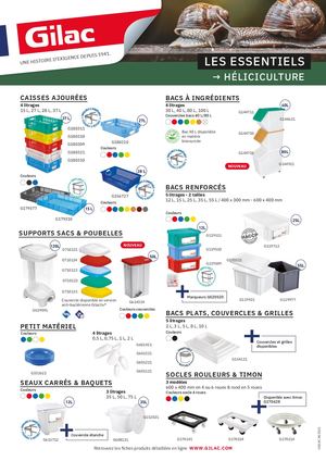 Gilac Les Essentiels Heliciculture 042023 FR ESHOP