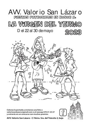 Programa De Fiestas San Lazaro 2023