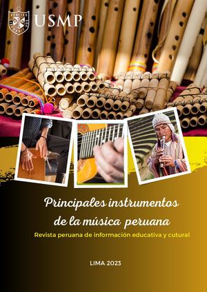 Principales Instrumentos De La Musica Tradicional Peruana