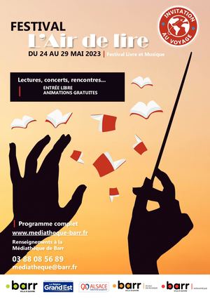 Programme Festival L'air de lire 2023 - Barr