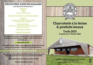 La Ferme Ivilloise - Dépliant Tarifs Entier
