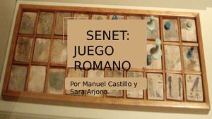 Senet Juegos En La Historia