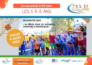 Vacances Ete 2023