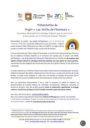 Presentation Art'penteurs