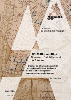 COLMAR, Boulevard Saint-Pierre et rue Turenne (d)