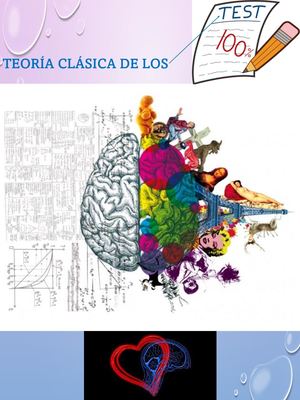 Teoría Clásica De Los Test