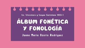Álbum Fonética Y Fonología