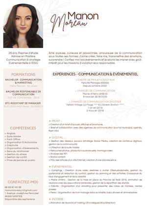 Manon Moreau Cv