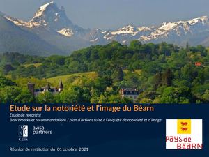 Etude de notoriété Béarn 2021