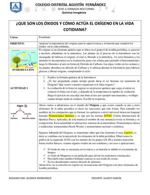 El Oxígeno En La Tierra Parte I