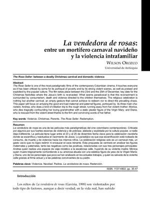 Dialnet La Vendedora De Rosas 6528459