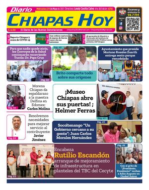Chiapas Hoy 24 Mayo