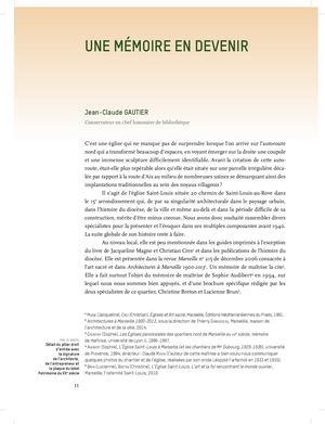 L'Eglise St Louis de Marseille - Jean Claude Gautier