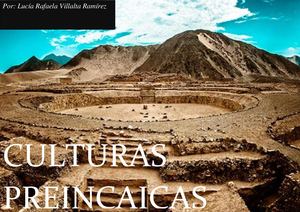 Cultura Preincaicas