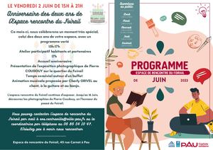 Espace Rencontre Foirail Juin 2023