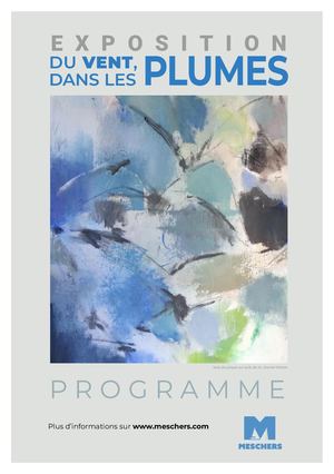 Livret de l'exposition "Du Vent, dans les Plumes"