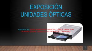 Exposición Unidades ÓPticas Tecn