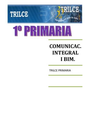 Comunicacion I I Bim